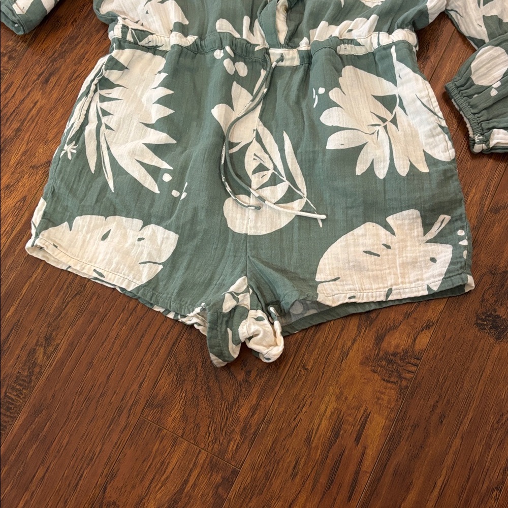 Gauze cotton like new long sleeve  Romper O’NEILL SIZE S - Picture 2 of 9